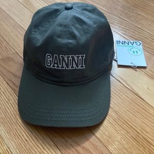 GANNÌ Logo Cap NWT